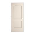 Codel Doors 32" x 80" x 1-3/8" Primed 2-Panel Arch Top Caiman Molded Hollow Core 4-9/16" RH Prehung Door 2868MHCCAIRH10B4916